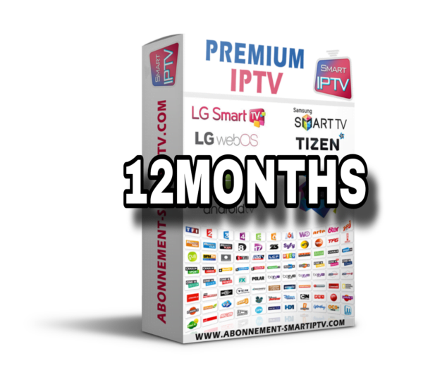 12 MONTHS IPTV